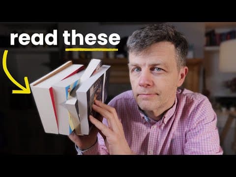 5 Books to Make you Smarter in 2026 (No Self Help!) thumbnail