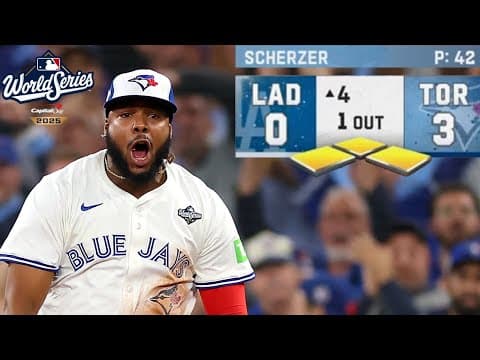 FULL INNING: Dodgers score a run, Blue Jays get out of the inning with TWO defensive 💎s thumbnail