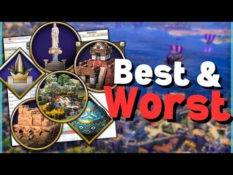 Civ 7: The BEST Buildings in the ANTIQUITY Age (Spreadsheet Analysis) thumbnail