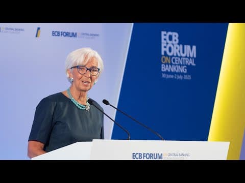 Introductory speech by ECB President Christine Lagarde | 2025 ECB Forum on Central Banking thumbnail