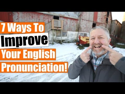 How to Improve Your English Pronunciation Effectively thumbnail