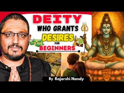 Stop Worshipping Wrong! Choose the Right Deity for Wealth, Love & Success | Rajarshi Nandy Explains thumbnail