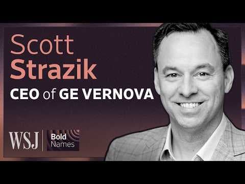 Inside GE Vernova’s Plan to Power the AI Boom | WSJ's Bold Names thumbnail