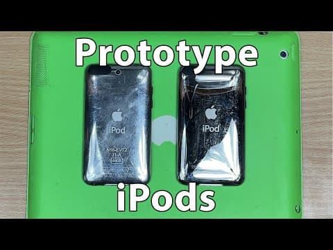 I look at some Prototype iPods. thumbnail
