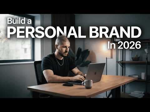 The EASY way to start a personal brand in 2026 (Beginner-friendly) thumbnail
