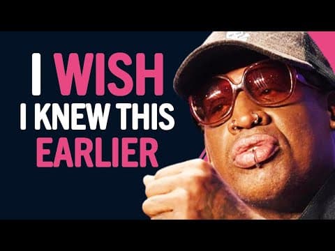 Dennis Rodman's LIFE ADVICE On Overcoming Pain Will Leave You SPEECHLESS | Jay Shetty thumbnail