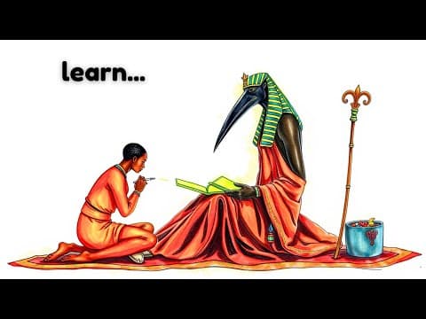 35 ANCIENT LESSONS From Thoth's Emerald Tablets To ACTIVATE Your COSMIC POWER thumbnail