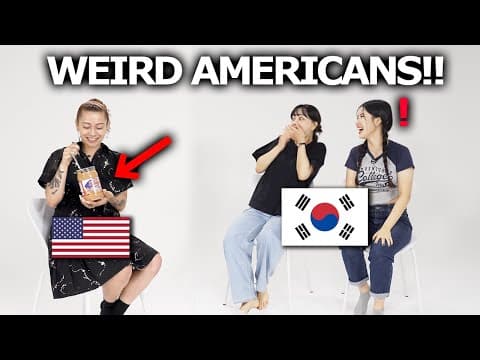 American Things Asians Find Weird!! (Shocking Cultural Differences!!) thumbnail