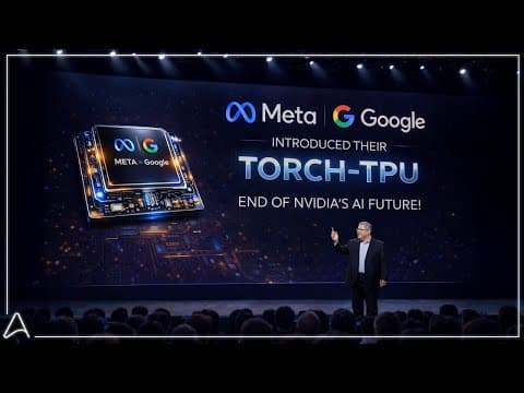 Google and Meta Unveil TorchTPU - A Move That Could Cripple Nvidia’s $4T Empire! thumbnail