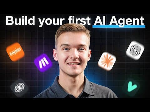 Beginner's Guide To Building AI Agents (No-Code) thumbnail