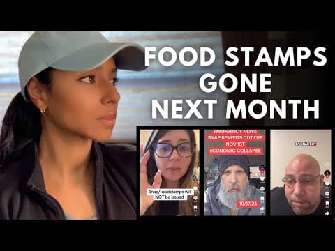 People Are Panicking: Millions Could Lose SNAP Benefits This November thumbnail