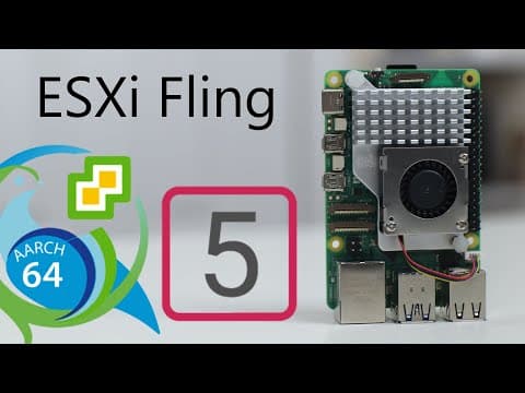 How to Install VMware ESXi on Raspberry Pi 5 thumbnail