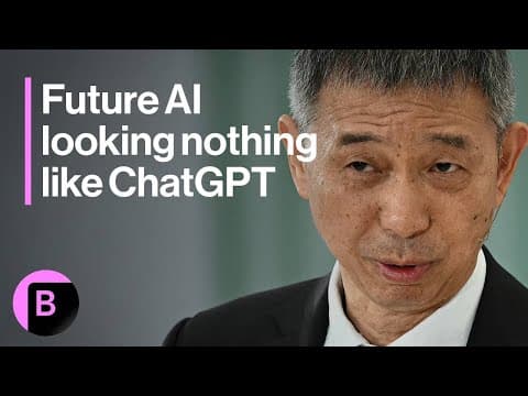 Alibaba Cloud Founder Expects Big AI Shakeup After OpenAI Hype thumbnail