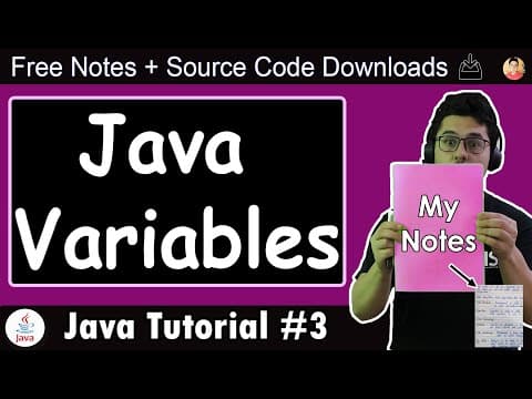How to Use Variables and Data Types in Java thumbnail