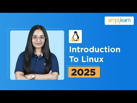 Introduction to Linux | Linux Full Course 2026 | Linux Tutorial for Beginners | Simplilearn thumbnail