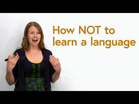 How NOT to learn a language thumbnail