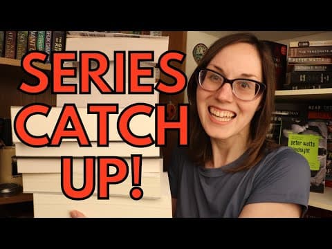 Catching Up on All the Series! | Sci Fi & Fantasy Reviews #sffbooks #scifibooks #fantasybooks thumbnail