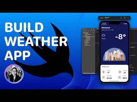 Create a weather app from scratch with this SwiftUI Crash Course thumbnail
