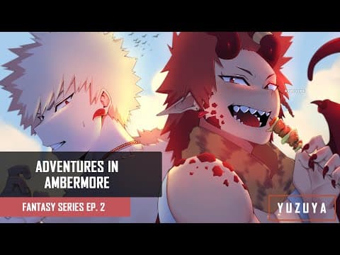 Adventures In Ambermore | Kirishima & Bakugou x Listener | Fantasy Series EP. 2 thumbnail