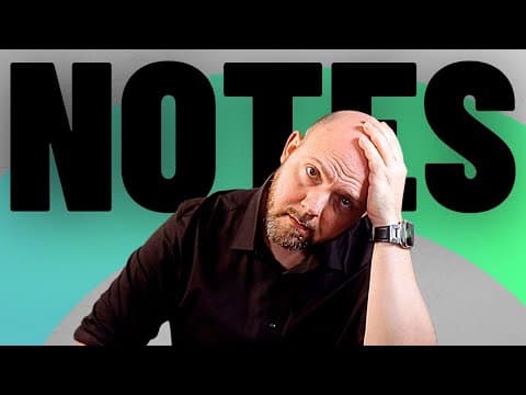 This 5-Minute Insight Ended My 10-Year Note-Taking Struggle thumbnail