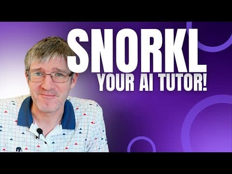 Snorkl - Your Personal AI Tutor! thumbnail