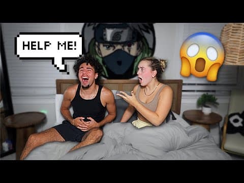 SCREAMING IN PAIN IN THE MIDDLE OF THE NIGHT PRANK ON GIRLFRIEND! thumbnail