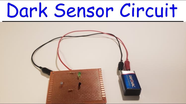 How to Create a Dark and Light Activated LDR Circuit | Glasp