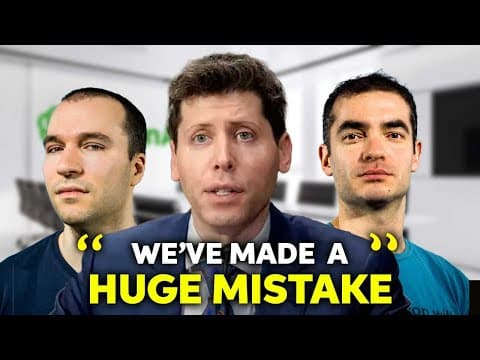 Open AI's New STATEMENT Changes EVERYTHING! (NEW UPDATE!) thumbnail