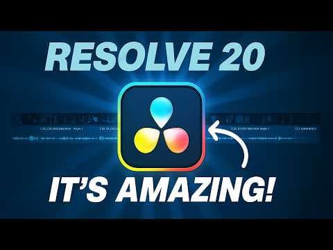 How to Edit Faster With DaVinci Resolve 20 AI thumbnail