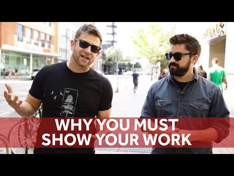 Why You MUST Show Your Work | Chase Jarvis RAW thumbnail