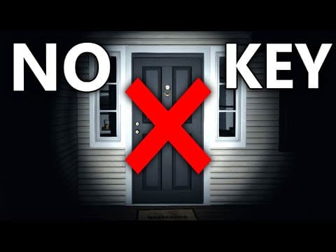 The Developers Tried to Stop Us, But We did it Again - Phasmophobia NO KEY CHALLENGE thumbnail