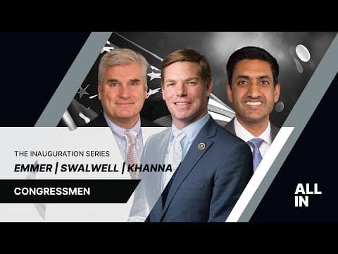 Inauguration Interviews: Trump's Talent, Dem Rebrand & more w/ Whip Emmer, Reps Swalwell & Khanna thumbnail