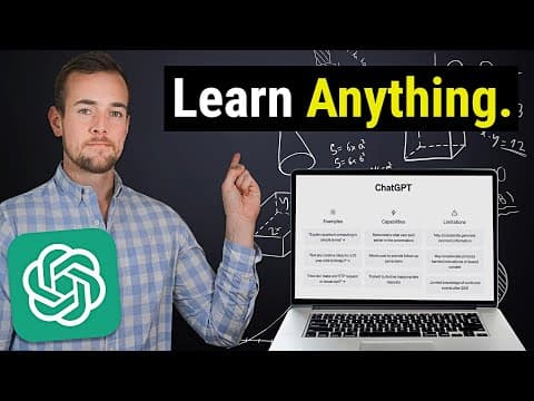 How Can ChatGPT Help You Learn Any Skill in 2024? thumbnail