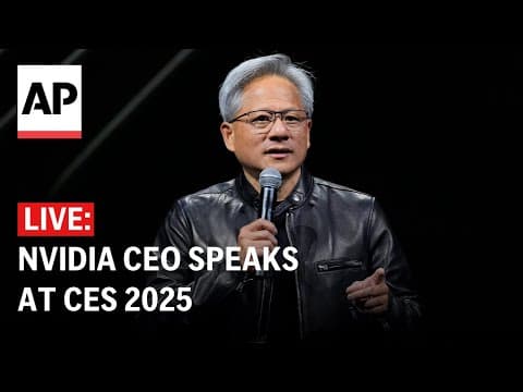 CES 2025 LIVE: NVIDIA CEO Jensen Huang's keynote speech (RTX 5090 announcement) thumbnail