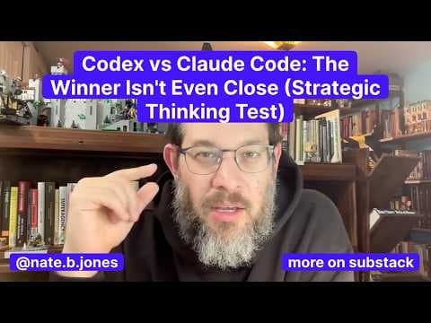 Codex vs Claude Code: Which Is Better for Strategic Planning? thumbnail