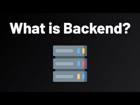 Backend web development - a complete overview thumbnail