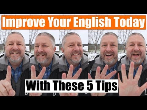 How Can I Improve My English Skills Today? thumbnail