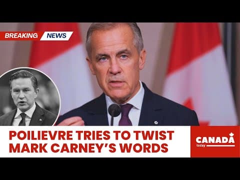 JUST IN: Poilievre Gets EXPOSED After Lying About Carney in Parliament thumbnail
