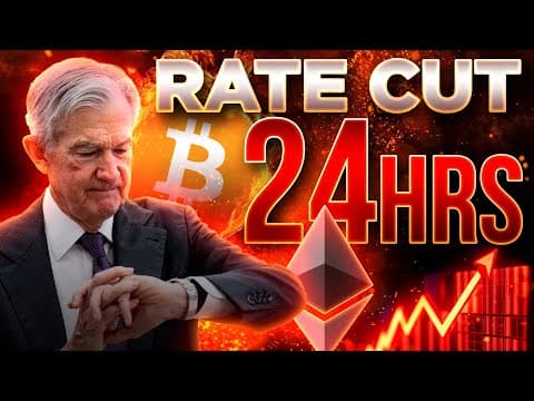Fed Rate Cut in 24hrs🔥Crypto Market Update thumbnail