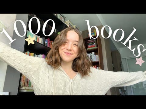 reading my 1000th book, a big unboxing, an unsettling audiobook | READING VLOG thumbnail