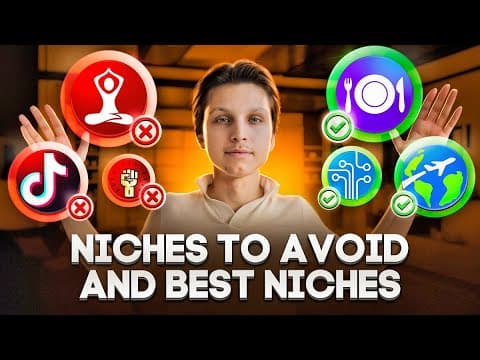 8 Faceless YouTube Niches To Always Avoid (and 4 of the BEST) thumbnail