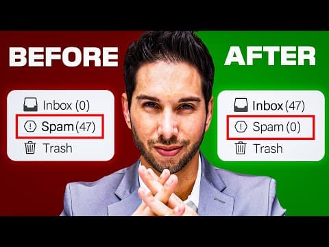 How to Fix Emails Going to Spam FAST (Full Tutorial 2025) thumbnail
