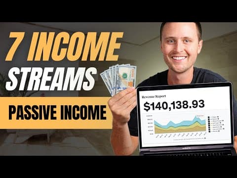 7 Passive Income Ideas - How I Make $2,000+ Per Day! thumbnail