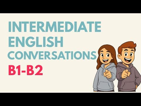 Intermediate English Conversations! | Daily English Podcast for Learners! thumbnail