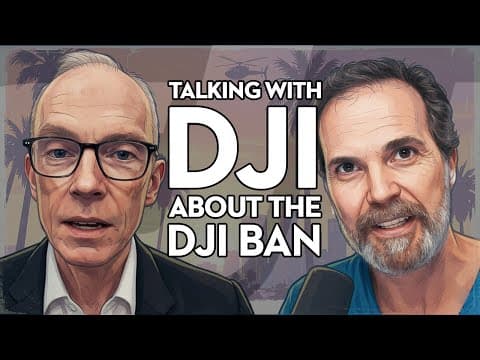 DJI Talks About The DJI BAN | The Lobbying. thumbnail