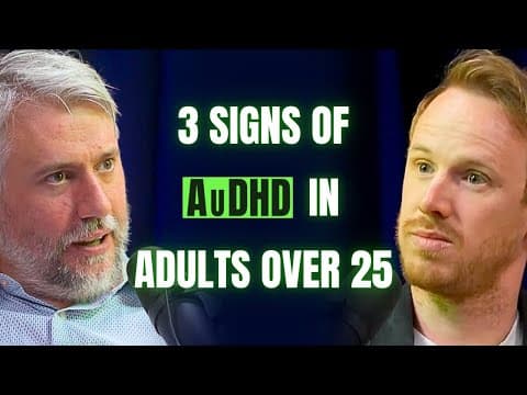Bestselling ADHD author reveals dangers of late AuDHD diagnosis | Pete Wharmby thumbnail
