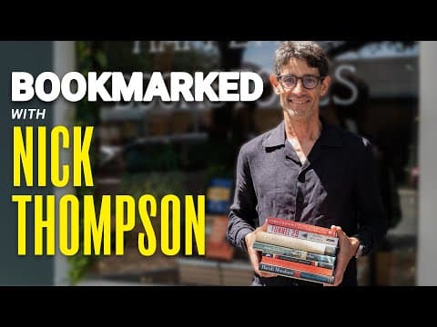 CEO of The Atlantic Nick Thompson's Reading List from Ryan Holiday thumbnail