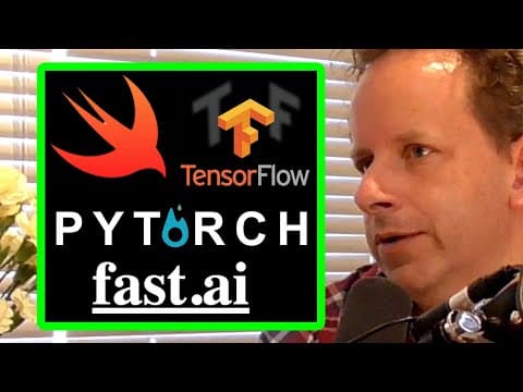 Jeremy Howard: Deep Learning Frameworks - TensorFlow, PyTorch, fast.ai | AI Podcast Clips thumbnail