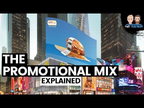 The Promotional Mix Explained | McDonald's Examples thumbnail