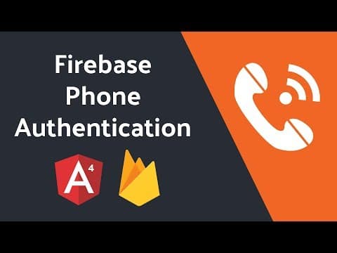 Firebase Phone Authentication in Angular 4 thumbnail